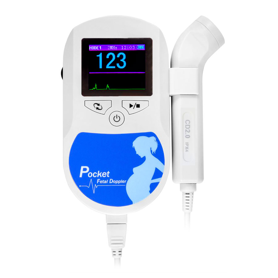 Doppler fœtal portable pour écouter le cœur de bébé