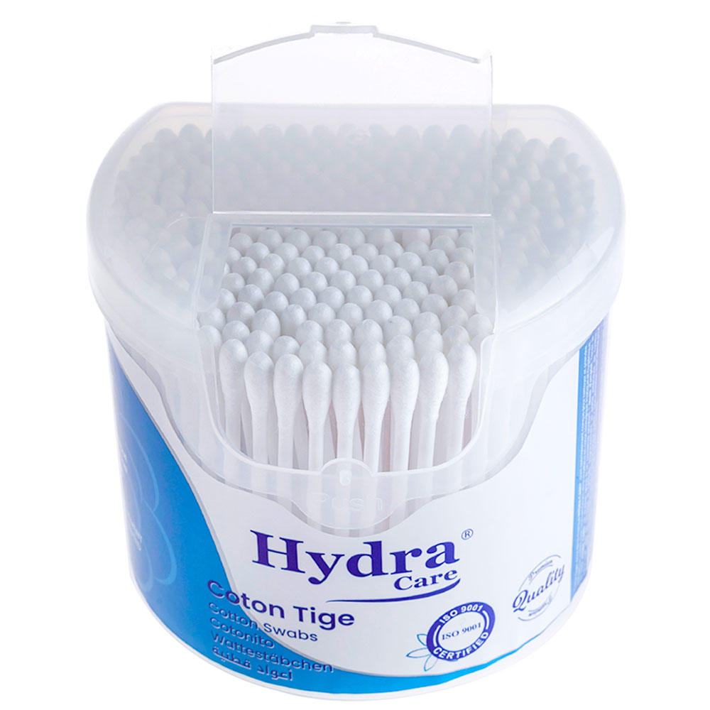 Coton-tiges Hydra Care Mega 350pcs au meilleur prix au Maroc • DISPOMA